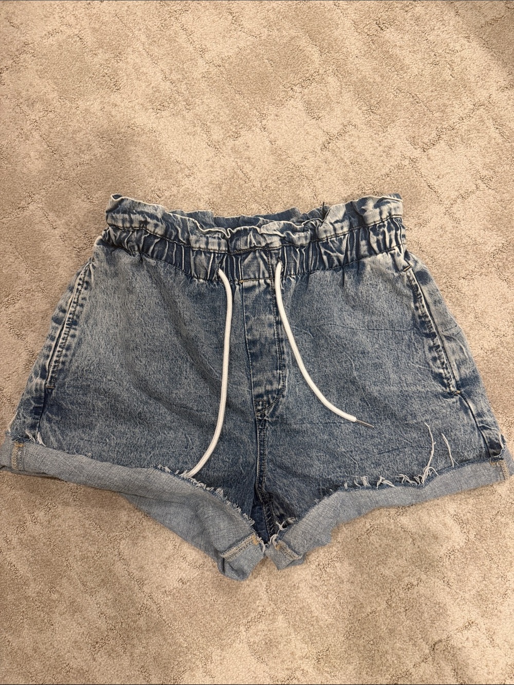 Blank NYC Love On Top Drawstring Shorts 30 New With Tags